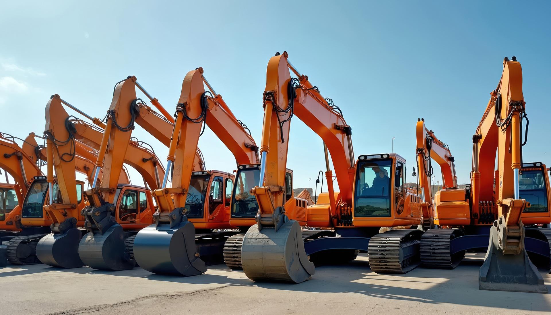 Fuhrpark gebrauchter Bagger im Lager | gebrauchte Biegemaschine

