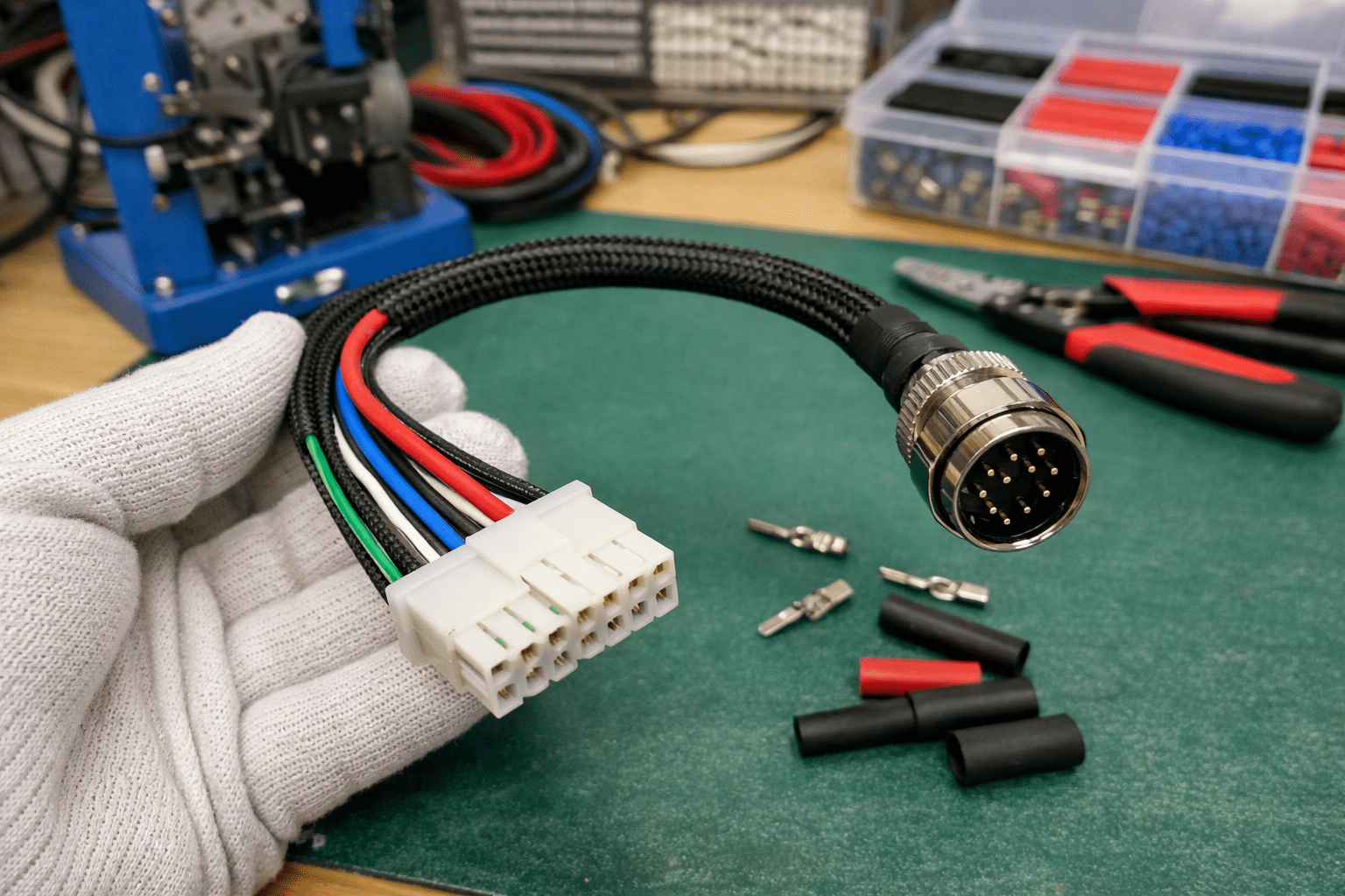 kabelkonfektion nahansicht